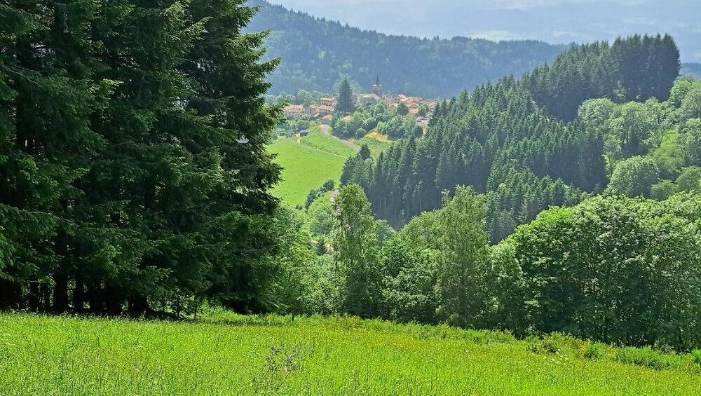 Valcivières depuis la montagne de Monthiallier